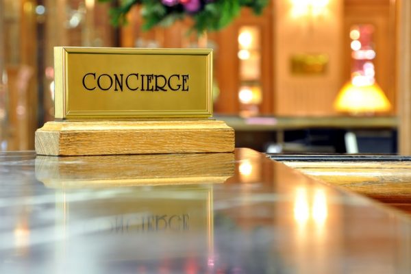 Concierge desk