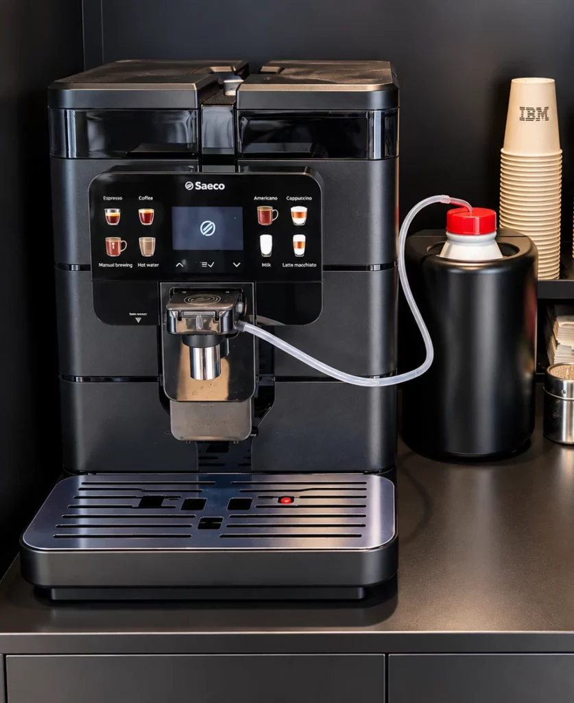 Coffee station événementielle installée par TEMPO Events pour IBM Coffee station événementielle installée par TEMPO Events pour IBM